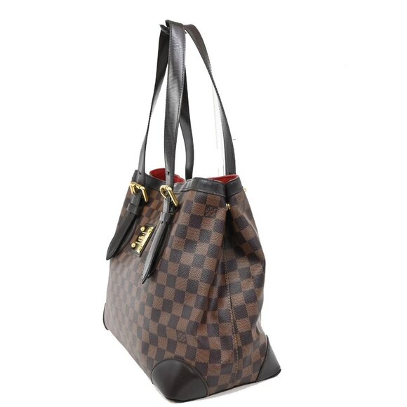 LOUIS VUITLOUIS VUITTON Hampstead MM Shoulder Bag Damier Leather N51204 76EF876 - Picture 2 of 15